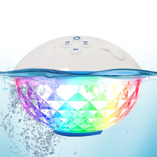 Waterproof Bluetooth Speakers with LED Light