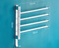 Rotatable Space Aluminum Towel Rack for Bathroom