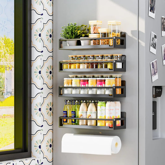 Magnetic Spice Rack Organizer Storage