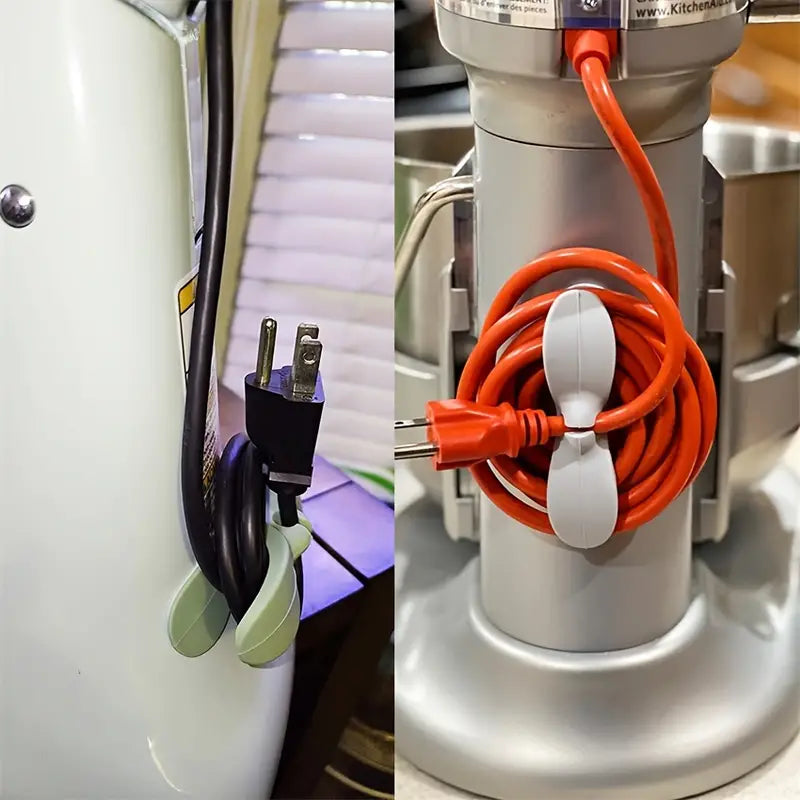 12pcs Strong Adhesive Cord Organizers for Appliances