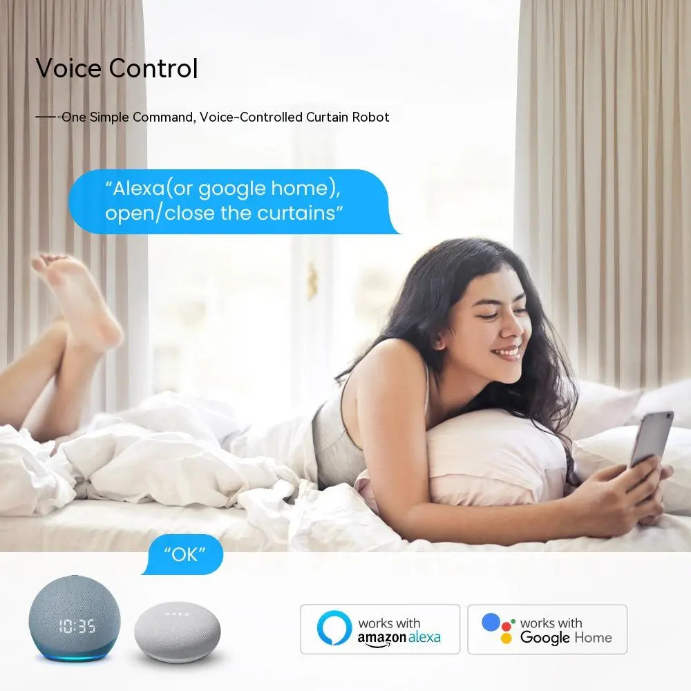 WiFi Robot Smart Home Electric Curtain
