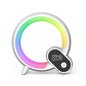 Sunrise alarm clock with bluetooth audio