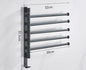 Rotatable Space Aluminum Towel Rack for Bathroom
