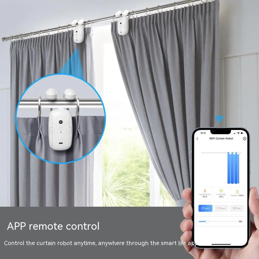 WiFi Robot Smart Home Electric Curtain